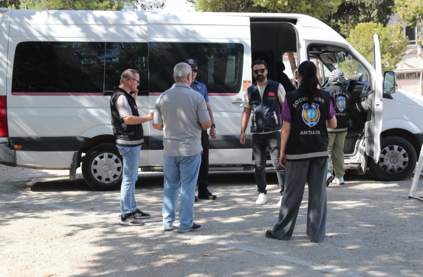 Okul Çevrelerinde Güvenlik Denetimi: 168 Okul ve Servis Aracı İncelendi