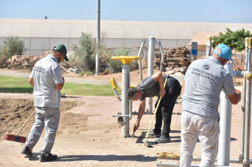 Varsak'ta Yenilenen Parklar Hizmette: Mahalle Sakinleri Modern Yaşam Alanlarına Kavuştu