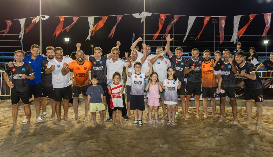 Manavgat'ta Plaj Futbolu Coşkusu Başladı: TFF Ligi Etabı İlk Maçla Açıldı