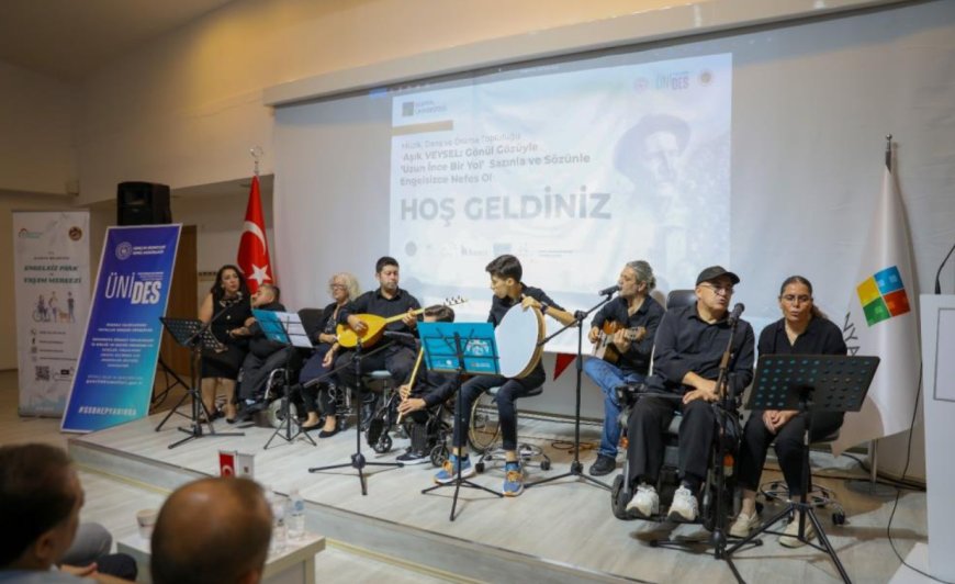 Alanya Üniversitesi ve Belediyesi'nden Örnek İş Birliği: Âşık Veysel'le Engelsiz Yaşam.