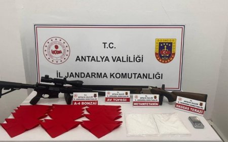 Antalya'da Uyuşturucuya Büyük Darbe: 1 Kilo Metamfetamin ve 200 Bin Kullanımlık Kannabinoid Ele Geçirildi!
