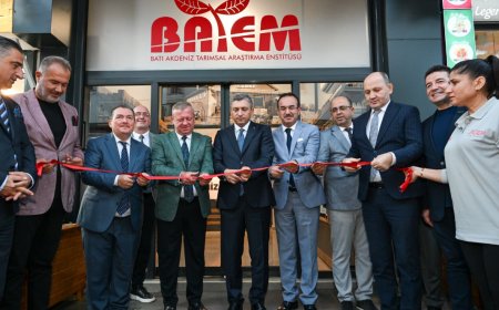 Antalya'da Yöresel Ürünler İçin Yeni Satış Ofisi Hizmete Girdi.