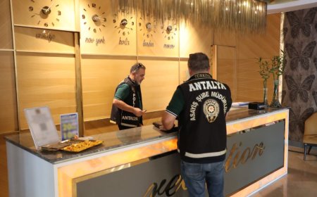 Antalya'da Yüzlerce Günübirlik Konaklama Yeri Kontrol Edildi