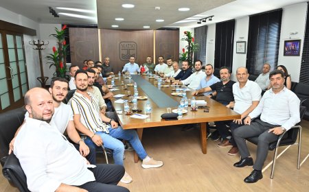 MATSO'da İnşaat Sektörünün Sorunları ve Çözüm Önerileri Toplantısı.