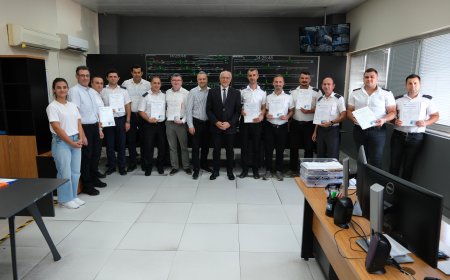 Antalya Tramvay Kontrolörleri MYK Belgesi Aldı.