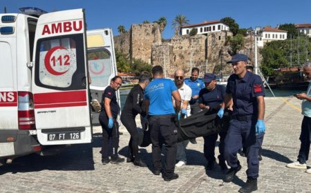 Antalya'da Falezlerden Düşen Genç Kız Hayatını Kaybetti.