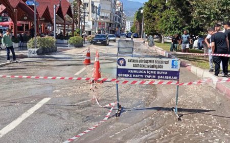 ASAT, Kumluca'da Arızalı Su Hattını Kökten Çözüyor.