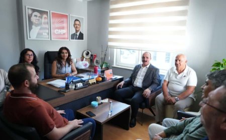 Konyaaltı Belediye Başkanı Kotan, Güven Tazeleyen CHP İlçe Örgütünü Ziyaret Etti.