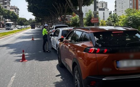 Antalya Trafiğinde Şok Denetim Haftası: 63 Bin Araç Kontrol Edildi, 17 Binin Üzerinde Ceza Kesildi