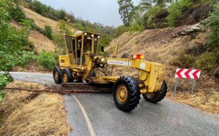 Antalya Büyükşehir Ekipleri Kırsalda Yoğun Mesaide