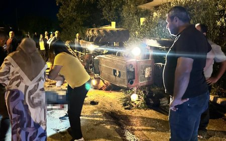 Döşemealtı'nda Traktör Kazası Faciası: Hasan Cicin Traktörün Altında Can Verdi.