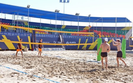 Alanya Plaj Sporları Merkezi Kış Turizminin İlk Meyvesini Verdi