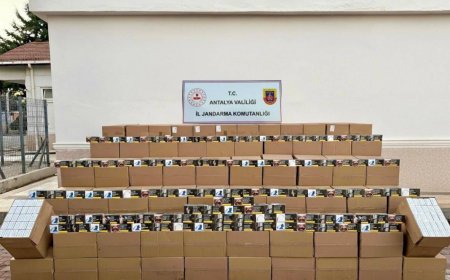 JANDARMADAN KEPEZ'DE KAÇAK TÜTÜN OPERASYONU