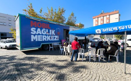 Kepez'den Sağlık Seferberliği: Kanser Taraması Kapıya Kadar Geldi!