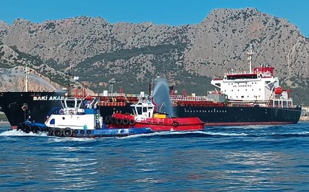 Antalya'da Tanker Tatbikatı: Liman Teyakkuzdaydı.