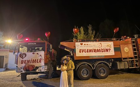 SERİK ORMAN İŞLETMESİ'NDE ROMANTİZM RÜZGARI