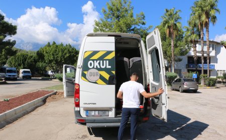 UKOME'den Kemer'de Kapsamlı Okul Servisi Denetimi: Öğrenci Güvenliği Öncelik
