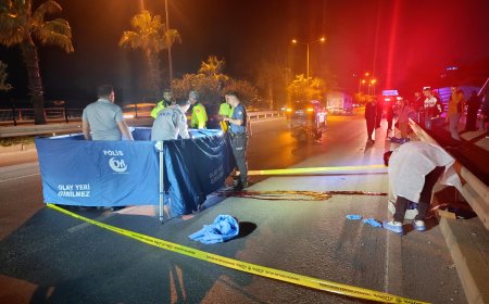 Alanya'da Motosiklet Kazası: Cenaze Adli Tıp Kurumuna Kaldırıldı