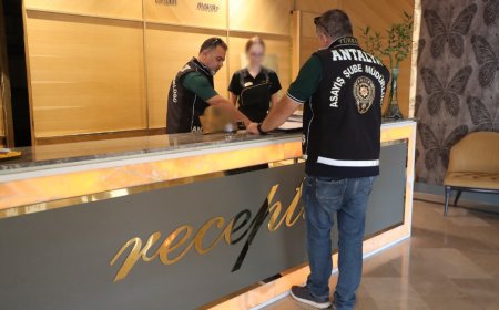 Antalya'da Günübirlik Konaklama Yerlerine Eş Zamanlı Denetim