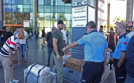 Antalya Otogar Baskını: Kalkan Balığı, İthal Süs Balıkları ve Canlı Hayvanlara El Konuldu