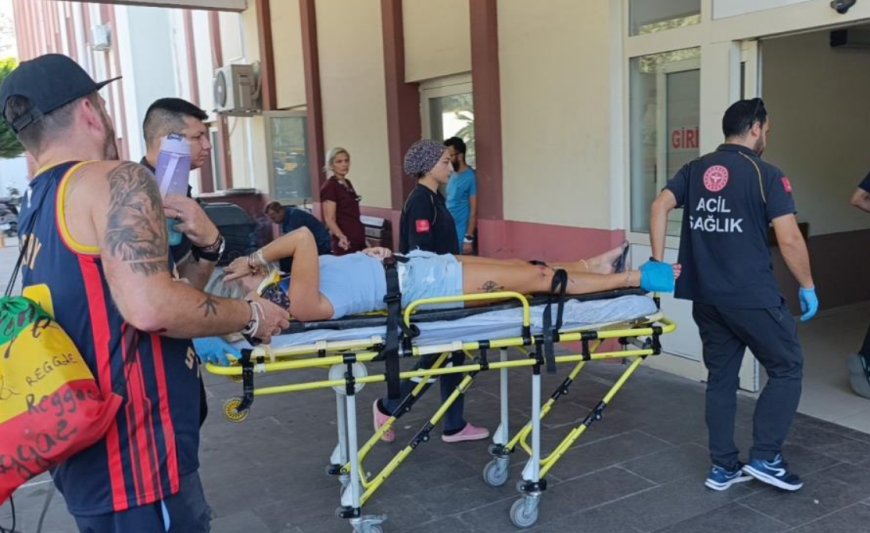 Manavgat'ta Motosiklet Kazası: Hollandalı İki Turist Yaralandı!