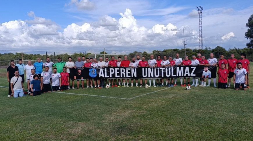 Manavgat'ta Hayatını Kaybeden Alperen Coşar İçin Anı Turnuvası.
