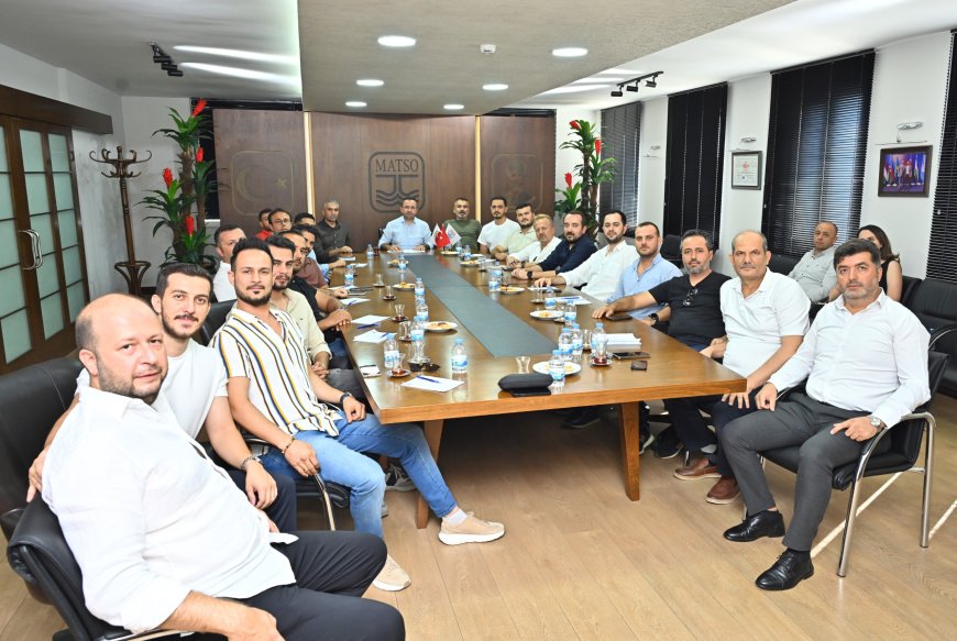 MATSO'da İnşaat Sektörünün Sorunları ve Çözüm Önerileri Toplantısı.