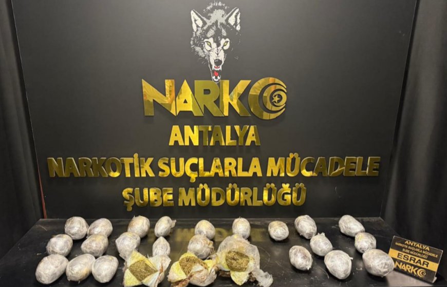 Antalya'da Uyuşturucu Ticaretine Büyük Darbe: 3 Şüpheli Adli Makamlara Sevk Edildi.