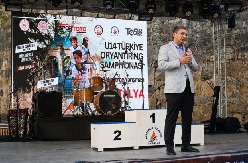 Antalya Tarihi Dokusunda Büyük Heyecan: U14 Türkiye Oryantiring Şampiyonası Başarıyla Tamamlandı.