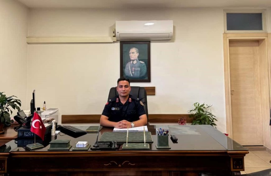 Manavgat Merkez Jandarma Komutanı Göreve Başladı.