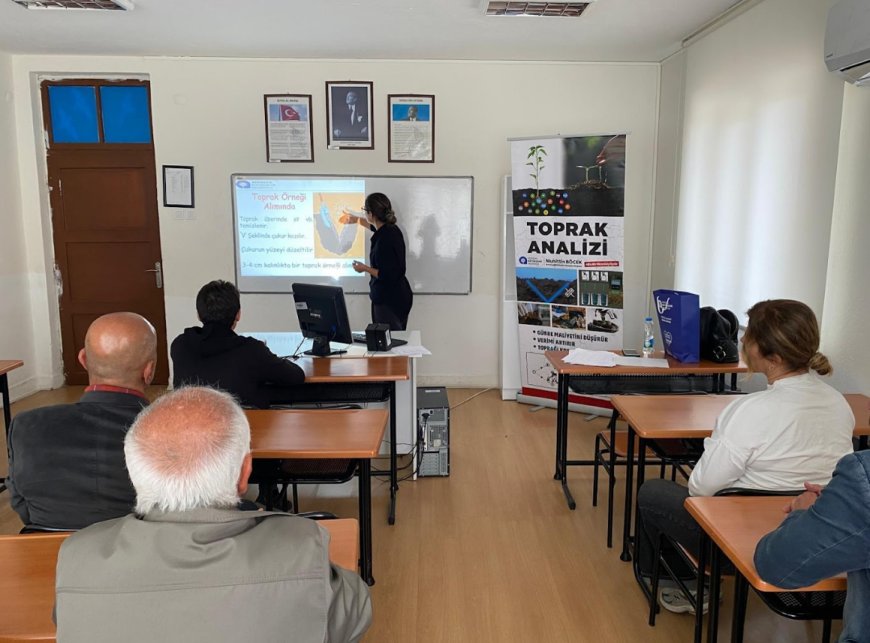 Antalya Büyükşehir'den Çiftçiye Uygulamalı Eğitim Desteği