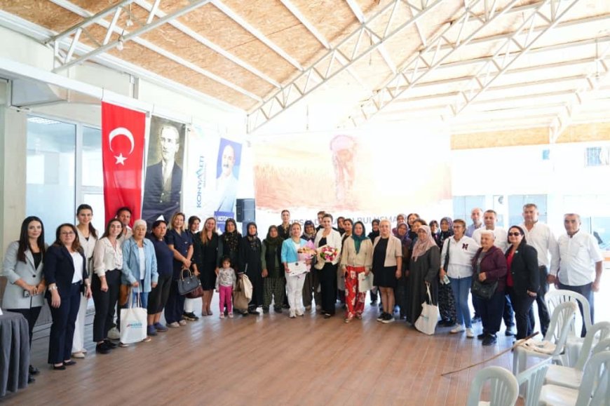 Konyaaltı Belediyesi'nden Kadın Üreticilere Özel Buluşma