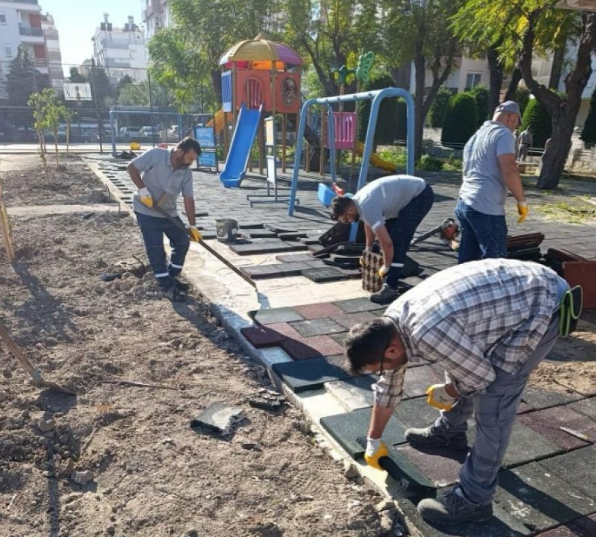 Konyaaltı Belediyesi'nden Kapsamlı Park Yenilemesi.