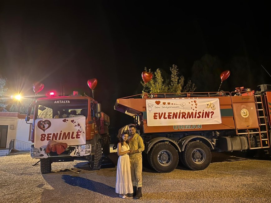 SERİK ORMAN İŞLETMESİ'NDE ROMANTİZM RÜZGARI