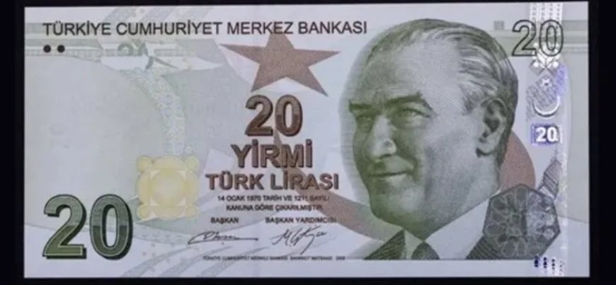 20 TL'lik Banknotlarda Değişiklik: Merkez Bankası Kararıyla Tedavüle Girdi.