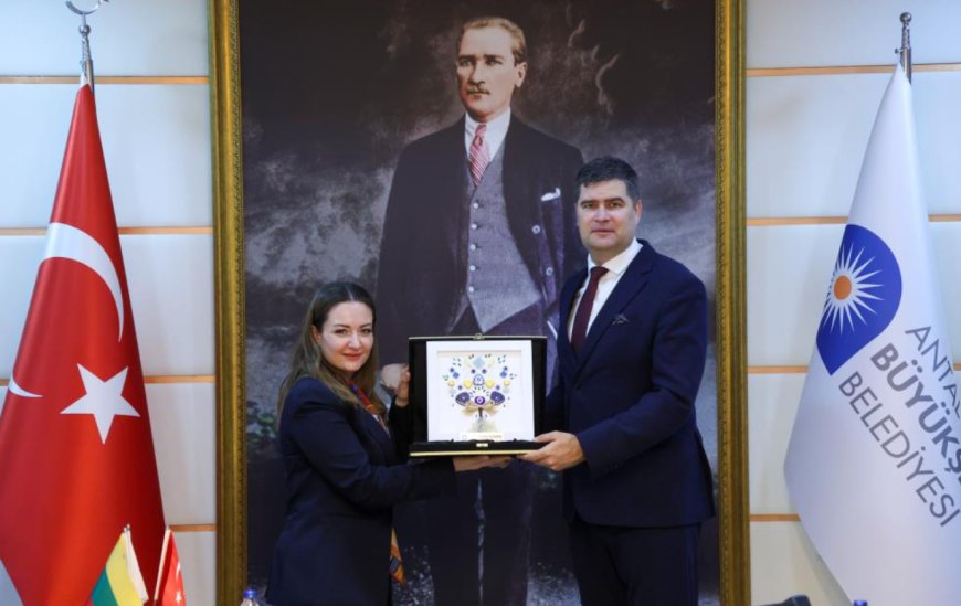 Litvanyalı Heyet Antalya'da: İklim Finansmanı ve Dijital Dönüşüm Konuşuldu