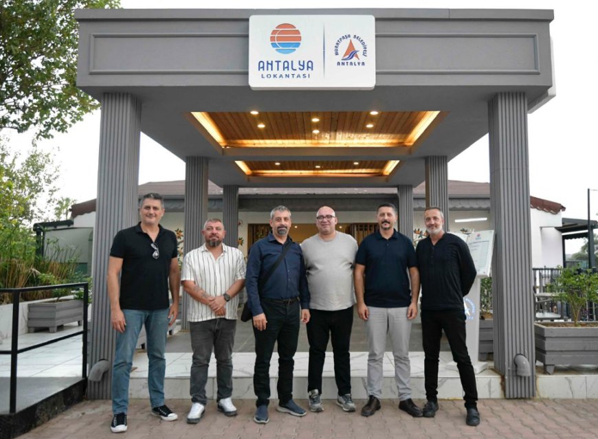 KKTC Heyeti Muratpaşa'da: Gazimağusa Belediyesi Uygulamaları Yerinde İnceledi