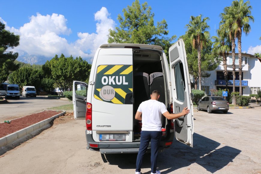 UKOME'den Kemer'de Kapsamlı Okul Servisi Denetimi: Öğrenci Güvenliği Öncelik