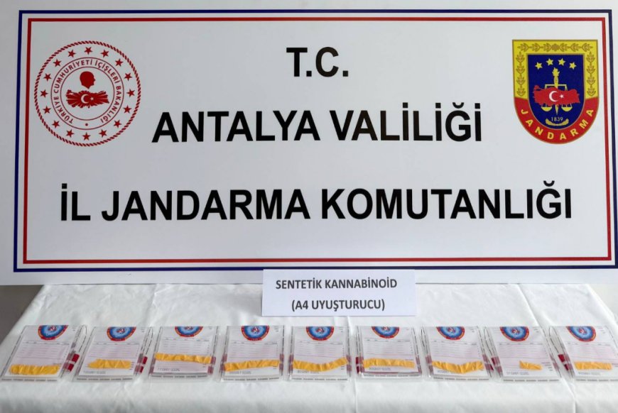 Korkuteli'de Uyuşturucu Operasyonu: 400 Kullanımlık Sentetik Madde Ele Geçirildi