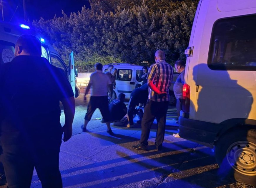 Gazipaşa Otogarı'nda Geri Manevra Yapan Minibüsün Çarptığı Yaya Yaralandı