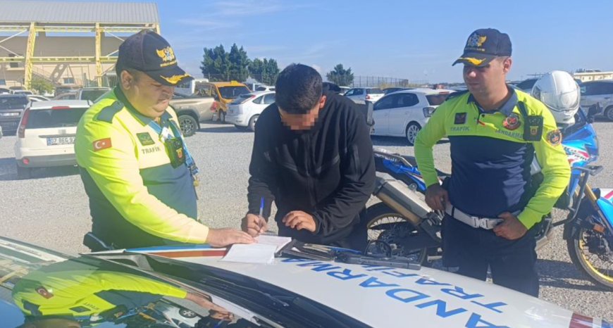 Manavgat'ta Jandarma Denetiminde Yakalanan Motosiklet Sürücüsü: "Yine Kullanacağım, Pişman Değilim"