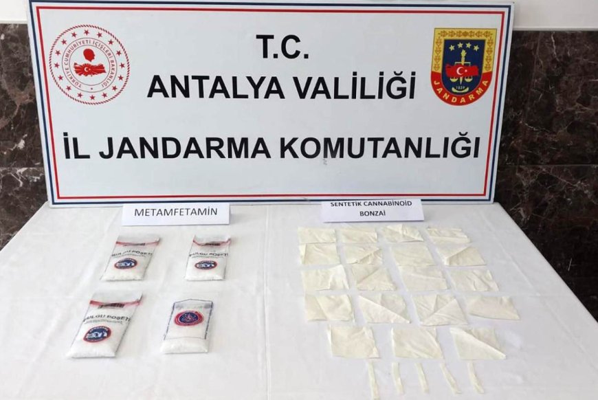 Alanya'da Dev Uyuşturucu Operasyonu: 4 Bin 500 Kullanımlık Madde Yakalandı