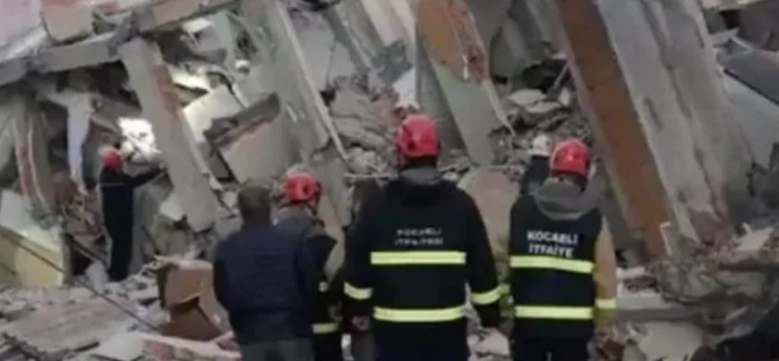 Gebze'de Korkutan Gelişme: 7 Katlı Binanın Çökmesiyle Bölgeye Çok Sayıda Ekip Sevk Edildi