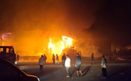 Antalya'da Meyve-Sebze Paketleme Fabrikası Yandı: Bin 600 Metrekare Alan Kül Oldu