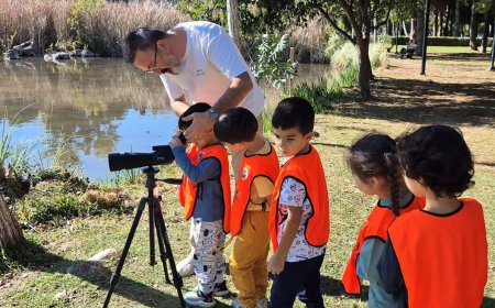 Kepezli Minikler Kuş Gözleminde: Nasreddin Hoca Kreşi'nde 'Doğa Okuryazarlığı Eğitimi'