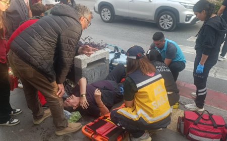 Manavgat'ta Yaya Geçidinde Kaza: Bisiklet Çarptığı Kadını Yaralı Bırakıp Kaçtı