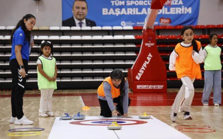 Antalya Büyükşehir Belediyesi, Hibe Desteğiyle Çocukları Floor Curling ile Tanıştırıyor