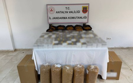 Serik'te Kaçakçılığa Büyük Darbe: 27 Bin 500 Makaron Ele Geçirildi