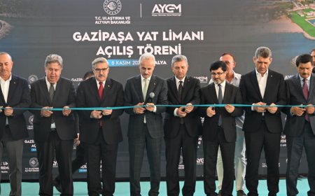 Gazipaşa Yat Limanı Hizmete Açıldı: Antalya, Yat Turizminin Yeni Merkezi Oluyor!