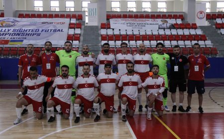 IBSA Futsal Dünya Şampiyonası'na Flaş Başlangıç: Türkiye, Japonya'yı Gol Yağmuruna Tuttu!